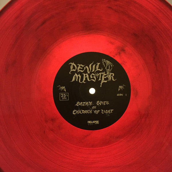 Devil Master : Satan Spits On Children Of Light (LP, Album, Ltd, Red)