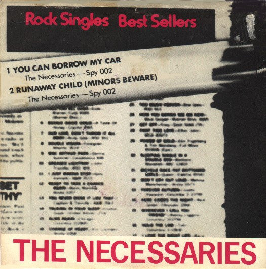The Necessaries* : You Can Borrow My Car (7", Single)