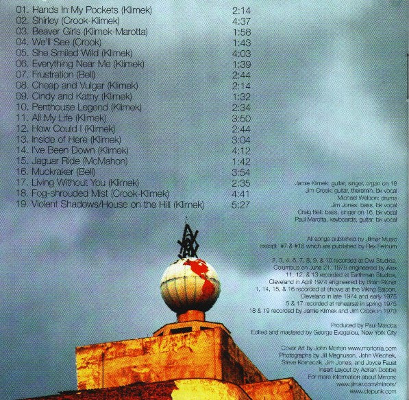 Mirrors : Hands In My Pockets (CD, Comp)