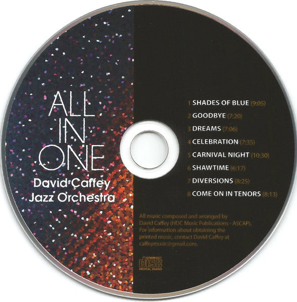 David Caffey Jazz Orchestra : All In One (CD)