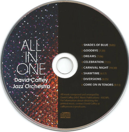 David Caffey Jazz Orchestra : All In One (CD)
