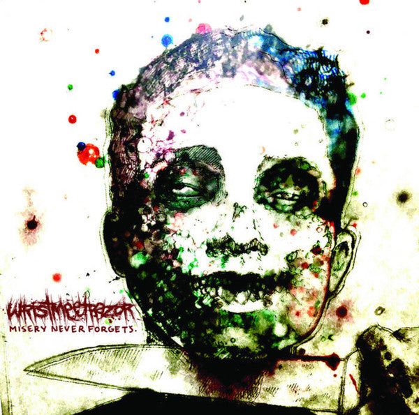 Wristmeetrazor : Misery Never Forgets (LP, Album, Pin)