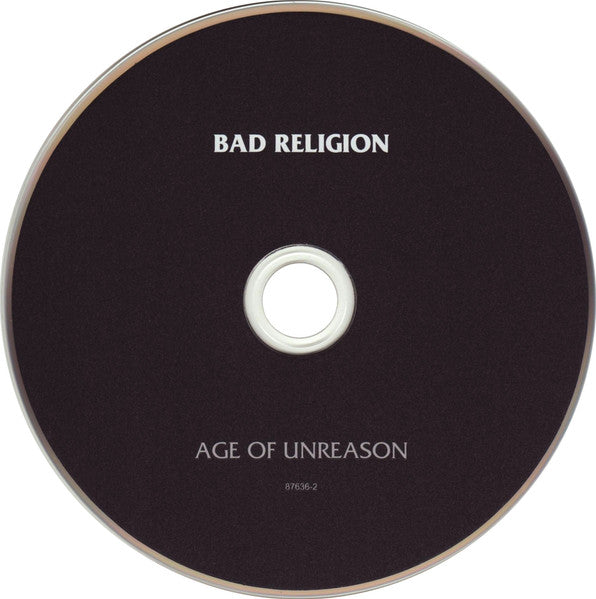 Bad Religion : Age Of Unreason (CD, Album)