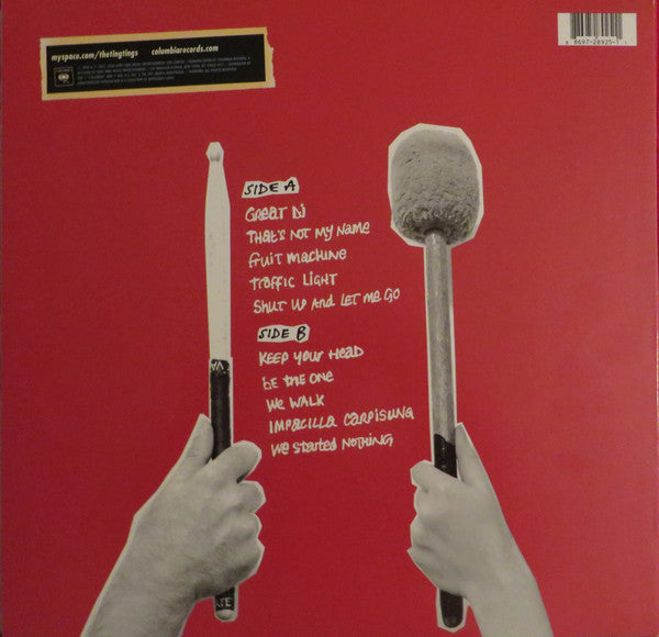 The Ting Tings : We Started Nothing (LP, Album)