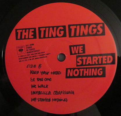 The Ting Tings : We Started Nothing (LP, Album)