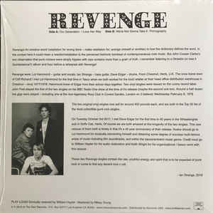 Revenge (12) : The Revenge (12", EP, Comp, RE, RM)