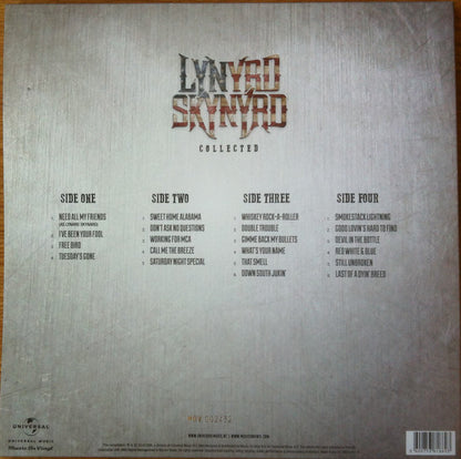 Lynyrd Skynyrd : Collected (2xLP, Comp, Ltd, Num, RP, Gol)