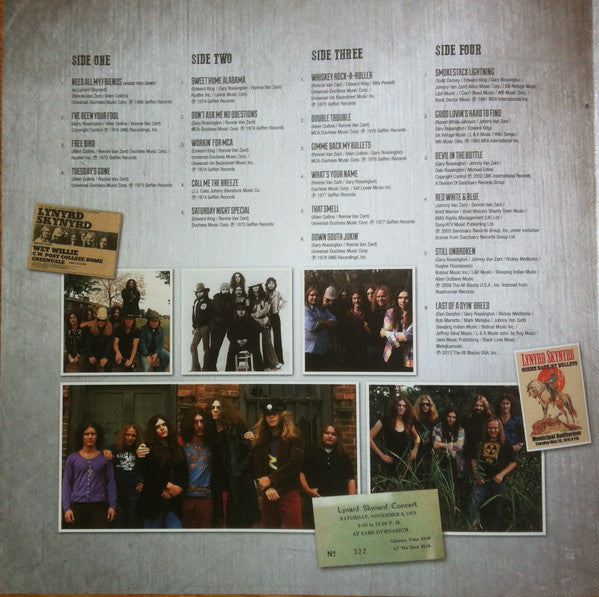 Lynyrd Skynyrd : Collected (2xLP, Comp, Ltd, Num, RP, Gol)