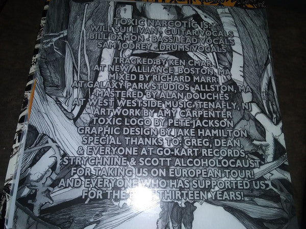 Toxic Narcotic : We're All Doomed (LP, Album, Ora)