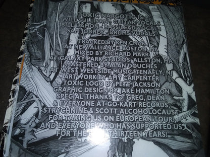 Toxic Narcotic : We're All Doomed (LP, Album, Ora)