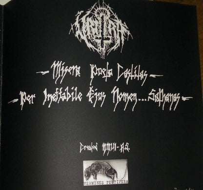 Vritra : Misera Poeta Castitas / Per Ineffabile ejus nomen...Sathanas (7", Ltd, Num)