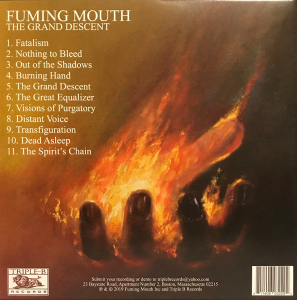 Fuming Mouth : The Grand Descent (LP, Album, Ltd, Gol)