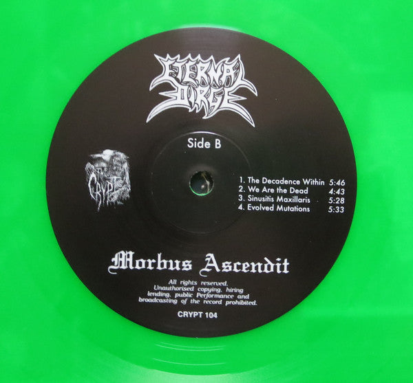 Eternal Dirge : Morbus Ascendit (LP, Album, Ltd, RE, Gre)