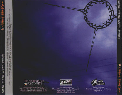 One Fine Day : Synapsis (CD, Album)