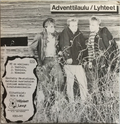 Maaseudun Tulevaisuus : Adventtilaulu / Lyhteet (7", Single)