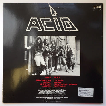 Acid : Maniac (LP, Album)
