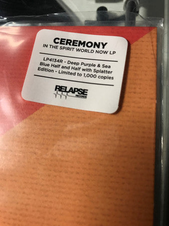 Ceremony (4) : In The Spirit World Now (LP, Album, Ltd, Dee)