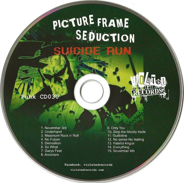 Picture Frame Seduction : Suicide Run (CD, Album)