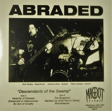 Abraded : Descendants Of The Swamp (7", EP)