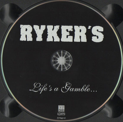 Ryker's : Life's A Gamble... So Is Death! (CD, Album)
