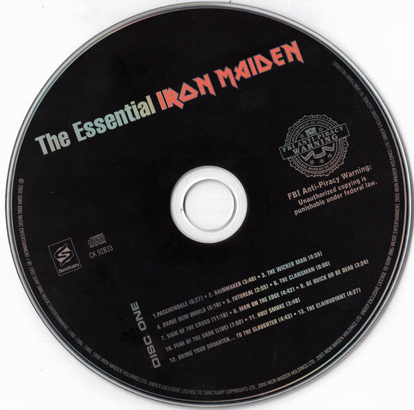Iron Maiden : The Essential Iron Maiden (2xCD, Comp, Club)
