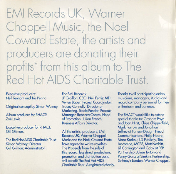 Various : Twentieth Century Blues - The Songs Of Noël Coward (CD, Comp)