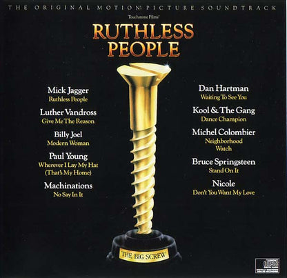 Various : Ruthless People (The Original Motion Picture Soundtrack) (CD, Comp)