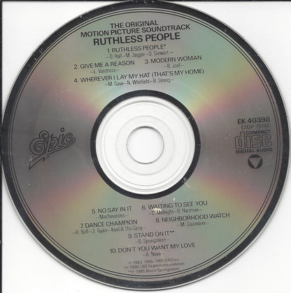 Various : Ruthless People (The Original Motion Picture Soundtrack) (CD, Comp)