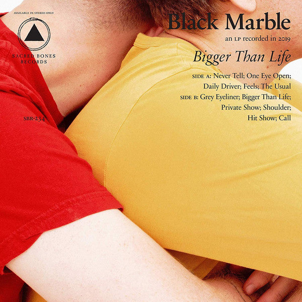 Black Marble : Bigger Than Life (LP, Album, Ltd, Red)