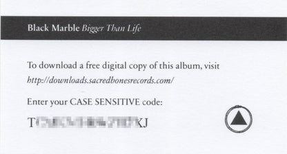 Black Marble : Bigger Than Life (LP, Album, Ltd, Red)