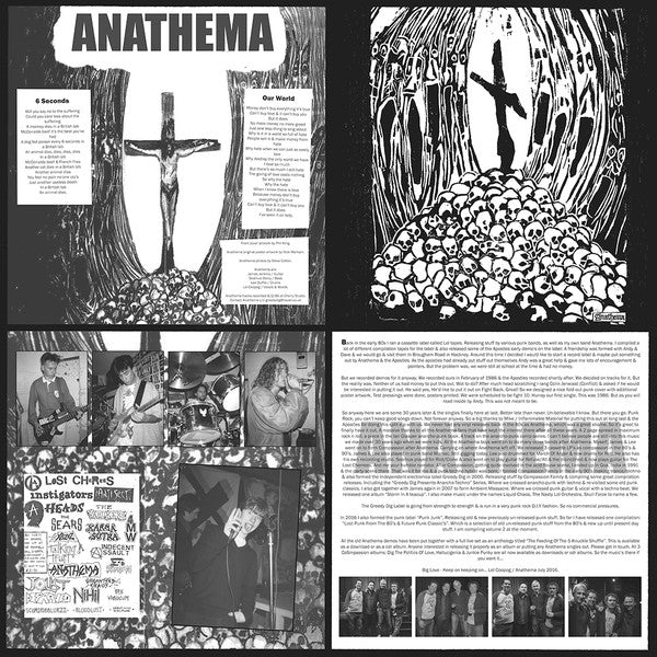 The Apostles (3), Anathema (4) : Fight Back EP (12", EP)