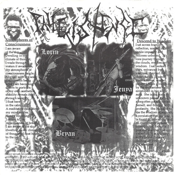 Pale Existence / Exhumed : Pale Existence / Exhumed (7", EP)