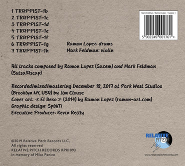 Ramón López, Mark Feldman : Trappist-1 (CD, Album)