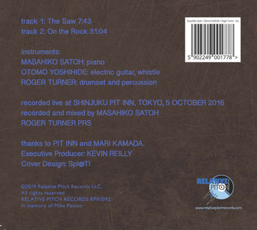 Masahiko Satoh, Otomo Yoshihide, Roger Turner : Sea (CD, Album)