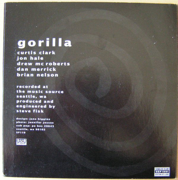 Gorilla (2) : Detox Man (7", Single, Ltd, Gra)