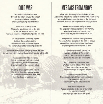 Spectres (2) : Cold War (7")