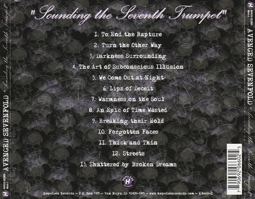 Avenged Sevenfold : Sounding The Seventh Trumpet  (CD, Album, RE)