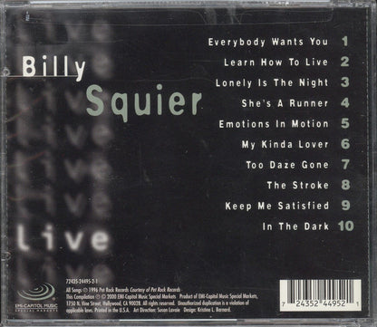 Billy Squier : Live (CD, Album)