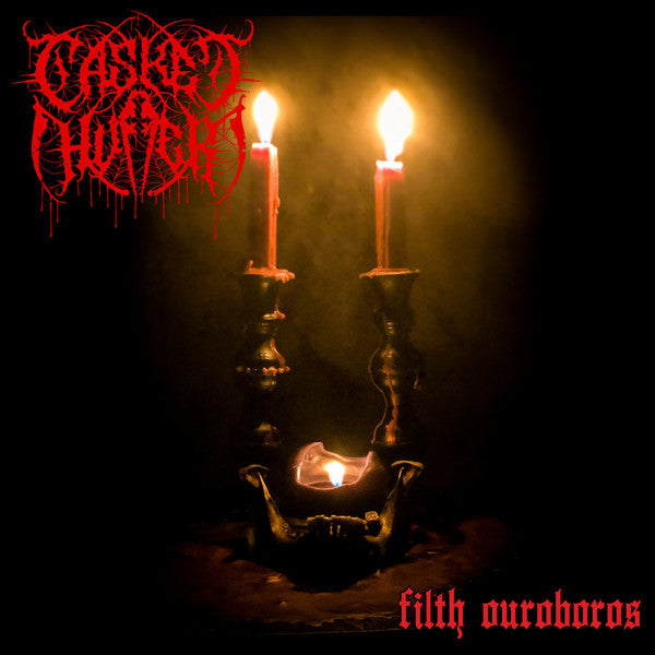 Casket Huffer : Filth Ouroboros (LP, Album, Red)