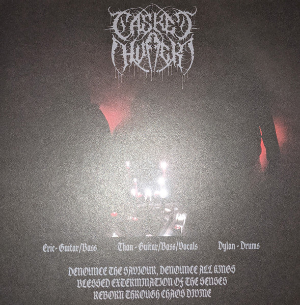 Casket Huffer : Filth Ouroboros (LP, Album, Red)