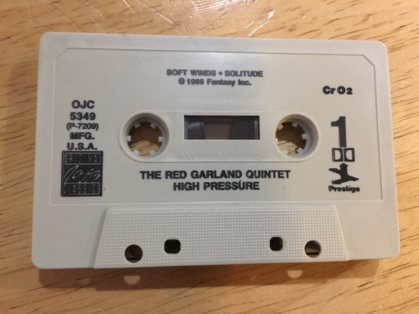 The Red Garland Quintet With John Coltrane : High Pressure (Cass, Album, RE)