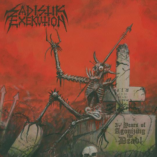 Sadistik Exekution : 30 Years Of Agonizing The Dead! (LP, Red + 7", Pic + Comp, RP)