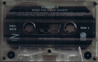 John Cale : Music For A New Society (Cass, Album, Cle)