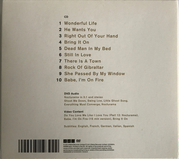 Nick Cave & The Bad Seeds : Nocturama (CD, Album, RM + DVD-V, Multichannel + RP)