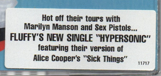 Fluffy (4) : Hypersonic (CD, Single, Promo)