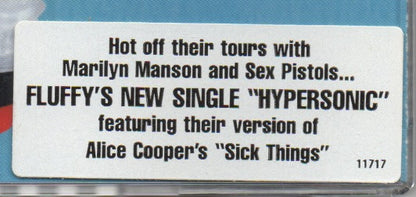Fluffy (4) : Hypersonic (CD, Single, Promo)