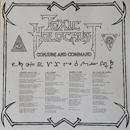 Toxic Holocaust : Conjure And Command (LP, Album, Ltd, RP, Bla)