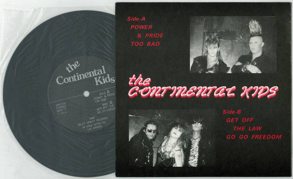 The Continental Kids : Power & Pride (8", EP)