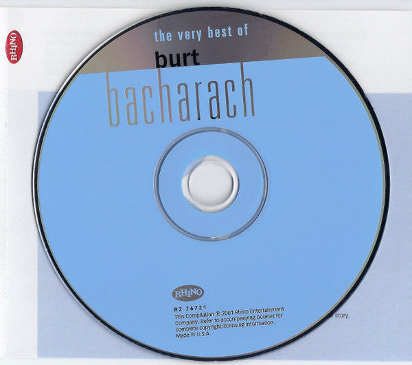 Burt Bacharach : The Very Best Of Burt Bacharach (CD, Comp)