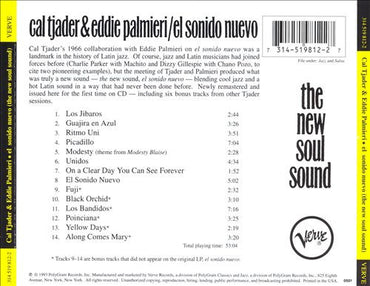 Cal Tjader & Eddie Palmieri : El Sonido Nuevo (CD, Album, RE)